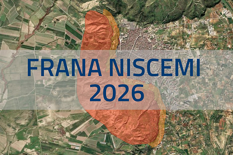 Sezione Frana Niscemi 2026 - Minisito Mappe