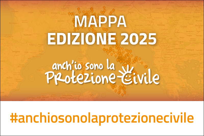 Mappa Campi scuola Edizione 2025
#anchiosonolaprotezionecivile